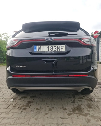 Ford EDGE cena 84900 przebieg: 130000, rok produkcji 2018 z Warszawa małe 191